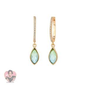 MODERNE MONOCLE Lola Gold Sky Earrings